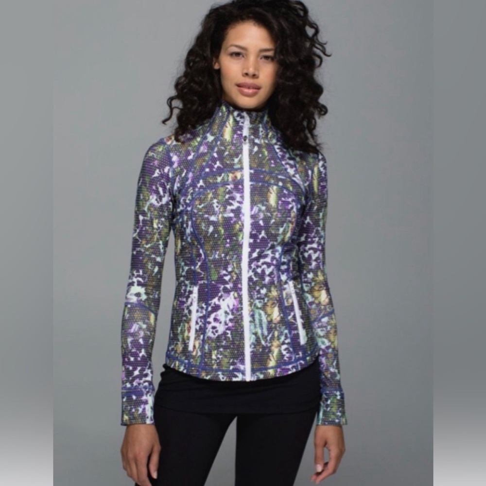Lululemon Define Jacket šfloral white multi 6 - Picture 2 of 11